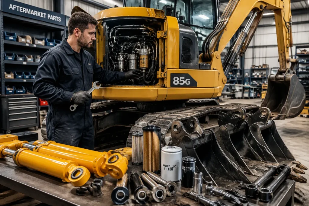 Ein vollständiger Leitfaden zu Ersatzteilen für XCMG-Bagger aus dem Zubehörhandel