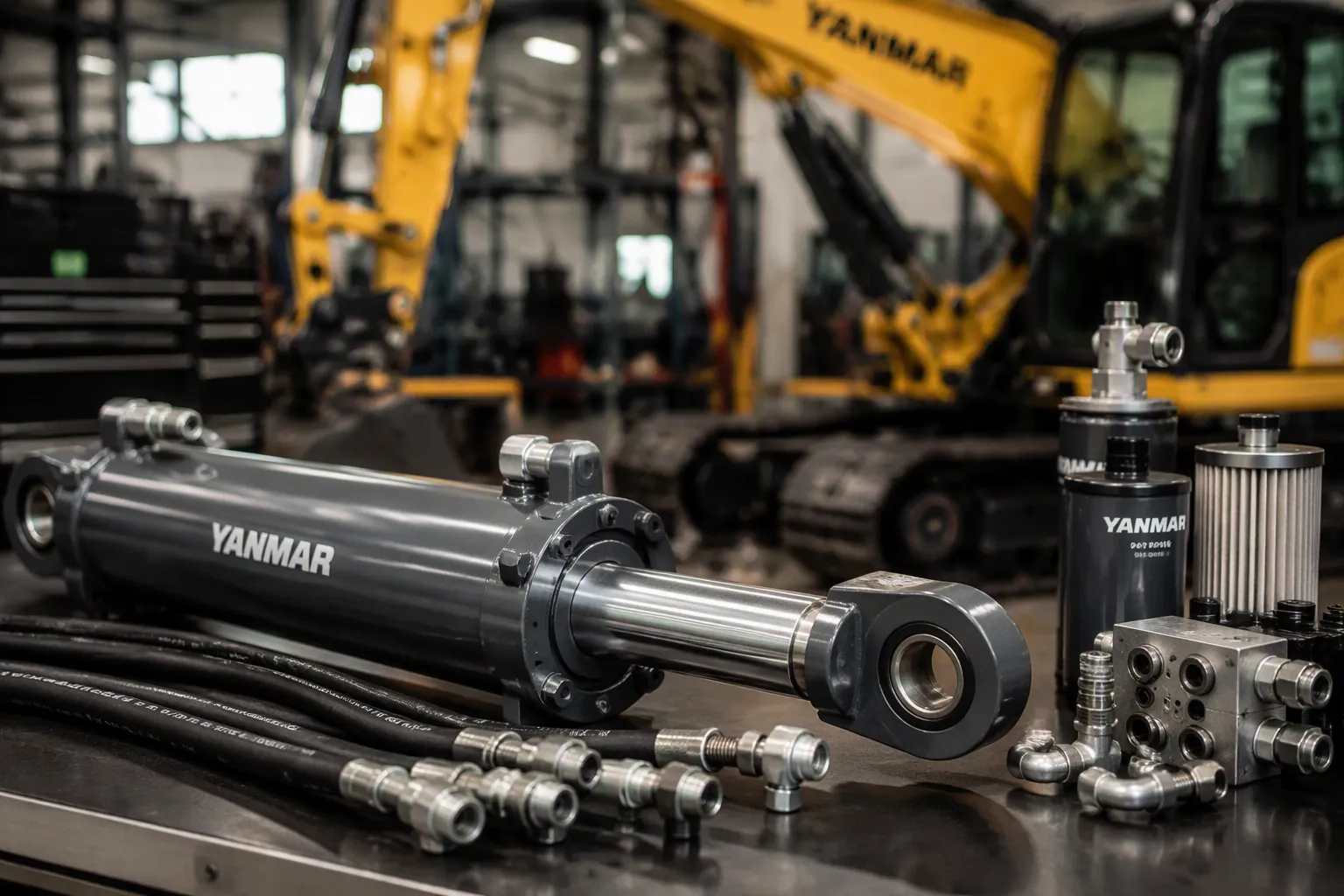 How to Choose the Right Hydraulic Parts for Your Yanmar Excavator