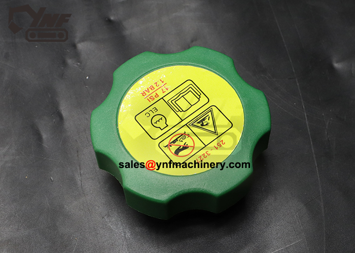 Excavator coolant expansion tank 3375252
