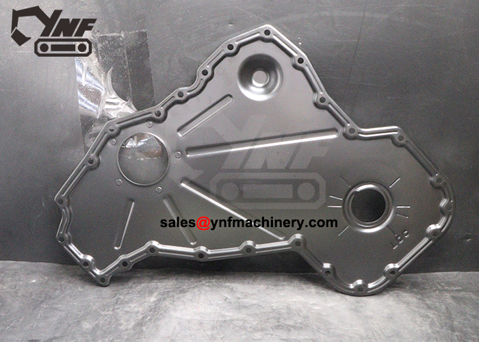6D114 diesel engine gear train cover for PC300-8