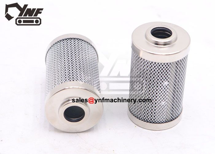 SY75 SY215 excavator pilot filter element replacement