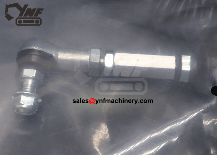 Double mechanical throttle cable for heavy equipment
