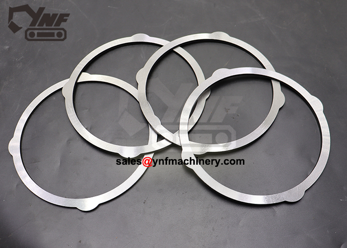 Heavy equipment steel friction disc
