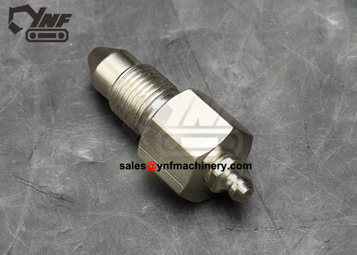 Track adjuster grease nipple for Hitachi excavator