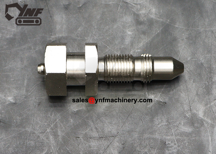 Excavator track tension grease charge fitting YNF17612