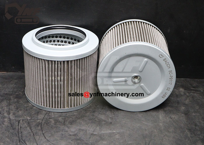 SY335C hydraulic pump inlet filter element