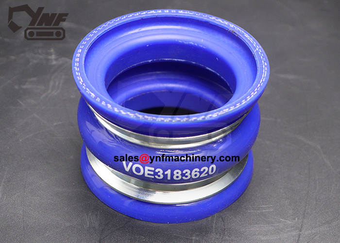 VOE3183620 excavator air intake hose for boosted air system