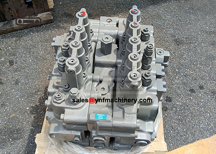 6WG1T excavator valve bank replacement