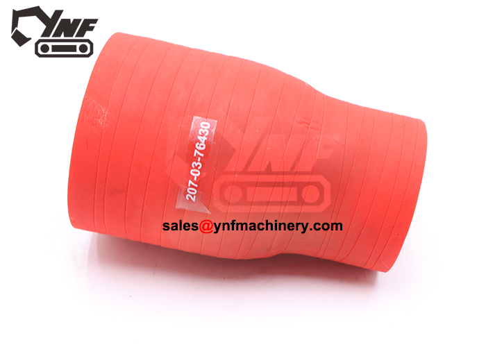 207-03-76430 excavator charge air pipe hose