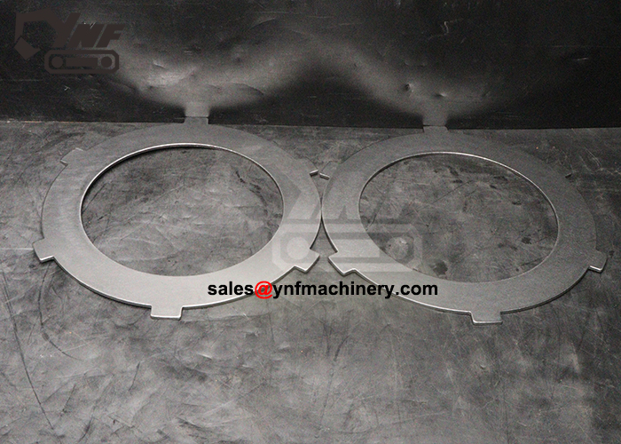 Steel plate for disc brake assembly