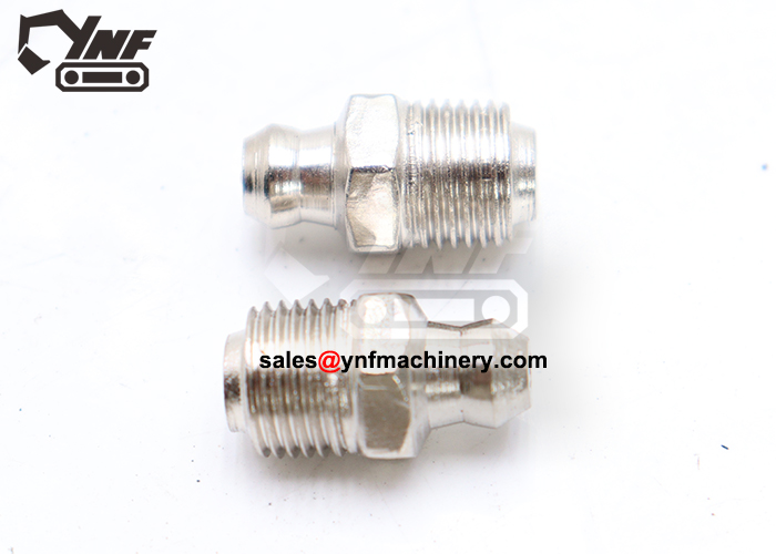 Heavy equipment straight lubrication fitting YNF17351