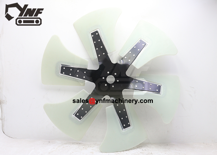 YNF03162 heavy equipment fan blade for cooling system