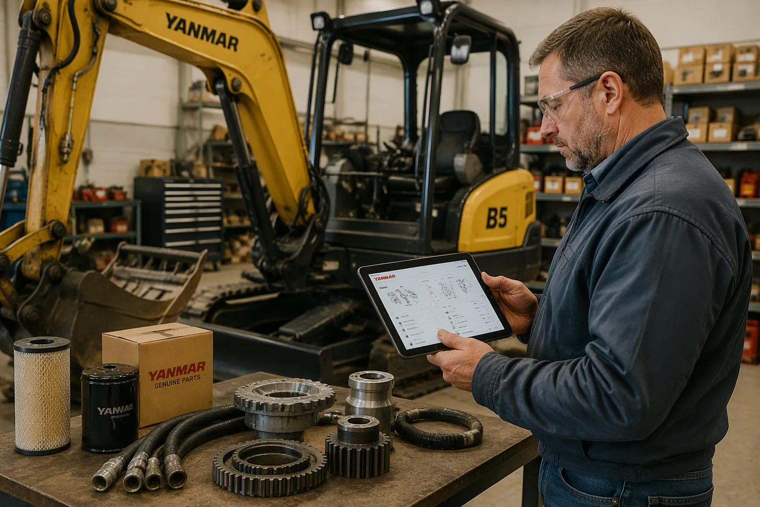 Yanmar B5 Excavator Parts Buying Guide for Owners