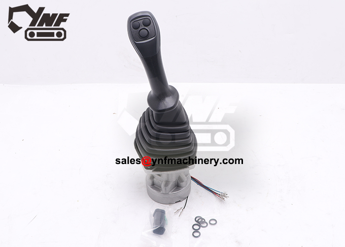 Heavy equipment control handle assembly