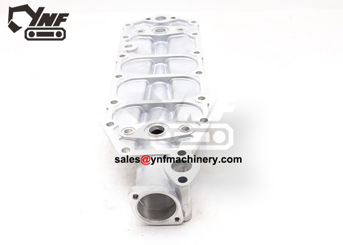 YNF18174 oil cooler housing component for 6D125 repair