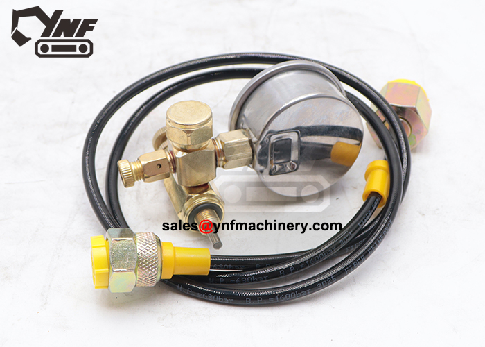 Hydraulic accumulator nitrogen pressure gauge DQB