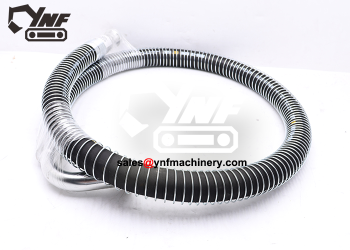 High pressure hydraulic hose for excavator bucket circuit