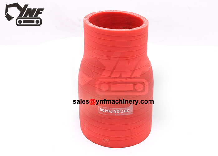 PC300-8 turbocharged engine intercooler hose