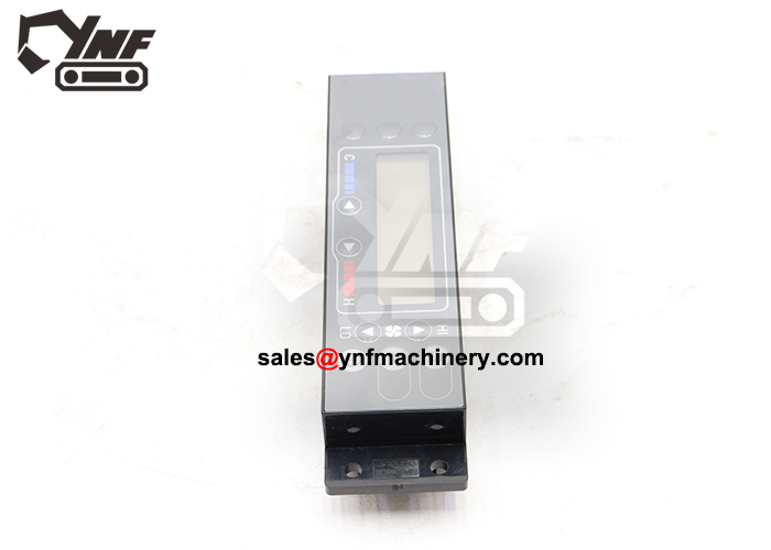 Heavy equipment monitor display replacement