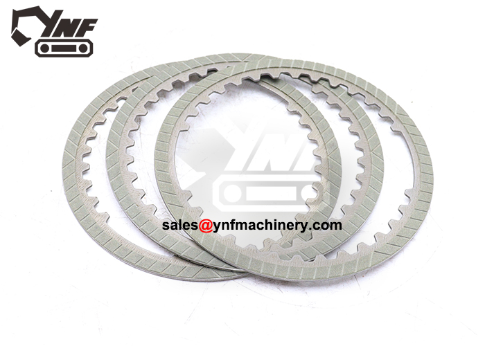 Heavy equipment friction plate