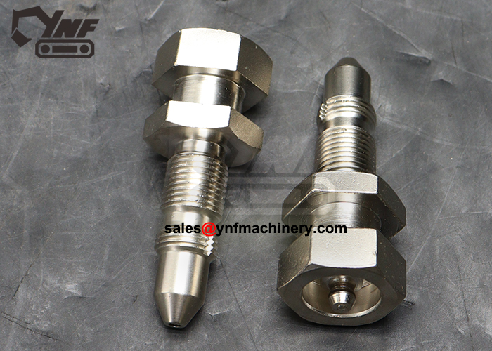 YNF17612 grease fitting for crawler tension maintenance