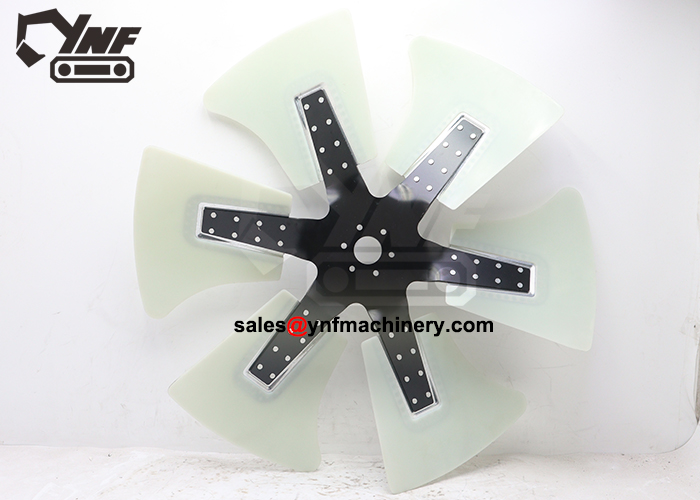 PC360-7 radiator airflow fan replacement