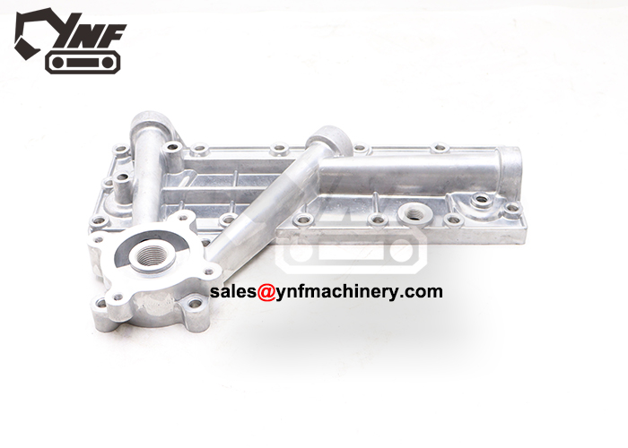 PC200-5 oil cooler housing component for 6D95