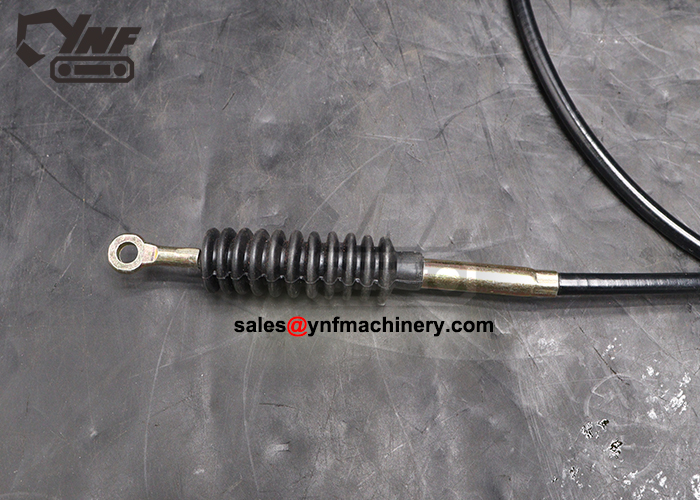 YNF18579 engine RPM control cable for Kubota applications