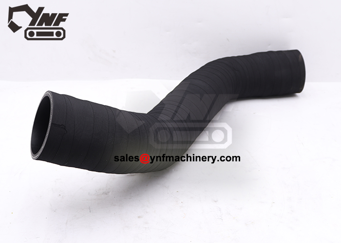 Short excavator air cleaner connection hose for 4D102