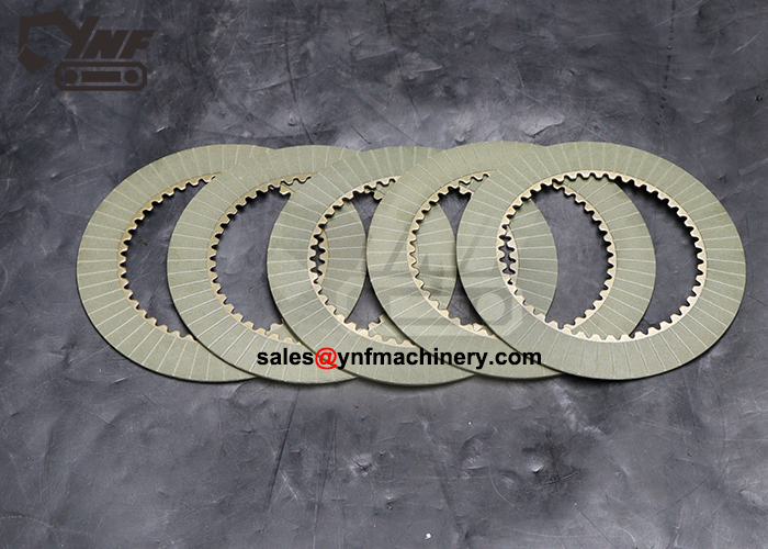 Heavy equipment transmission friction plate