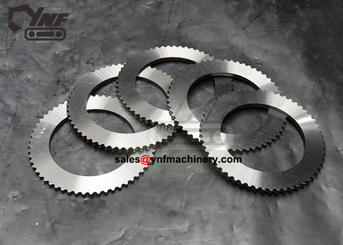Heavy equipment clutch friction plate