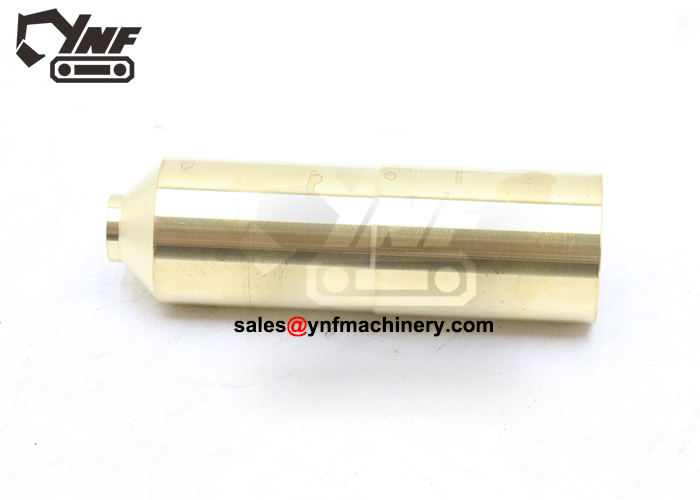 Excavator cylinder head injector sleeve replacement