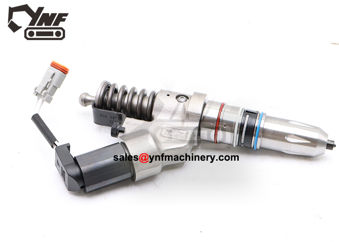 Precision fuel injector for construction machinery engine