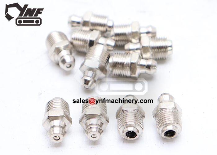 Excavator straight grease nipple GN-18-28-180