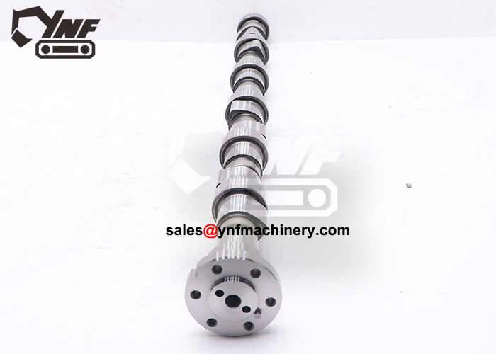Excavator engine camshaft replacement