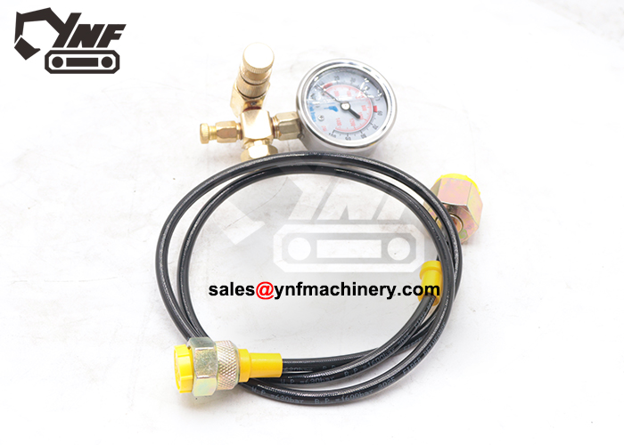 Wholesale nitrogen pressure gauge set for B2B excavator parts buyers