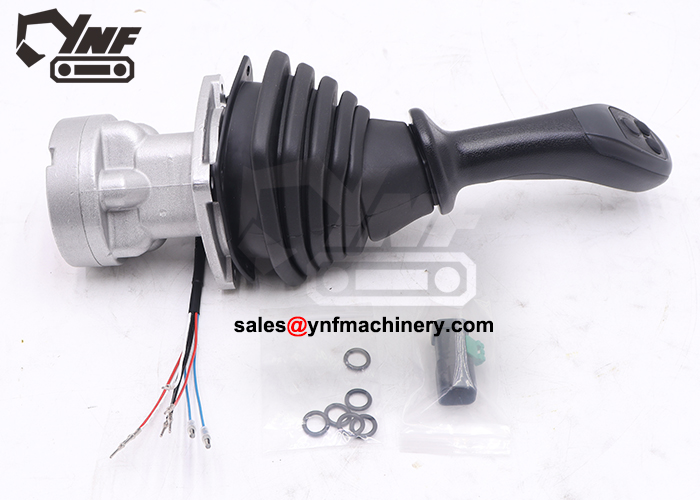 Hydraulic excavator control handle replacement part