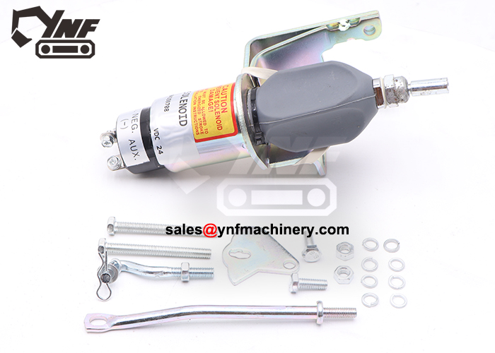 24V solenoid shutdown actuator