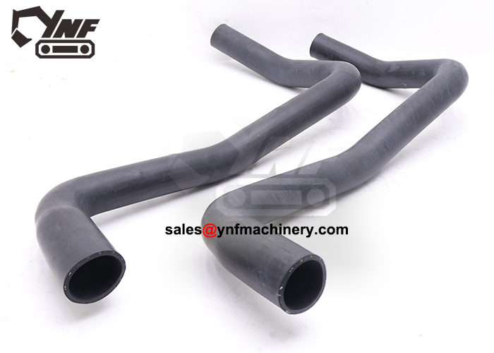Heavy equipment lower radiator coolant hose