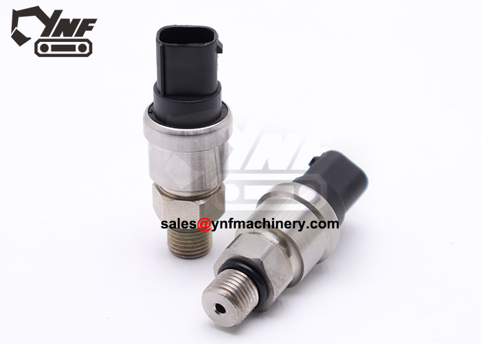 Heavy equipment pressure sensor replacement