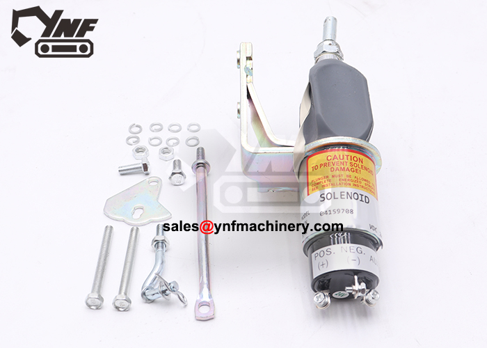 Engine fuel shutoff solenoid replacement
