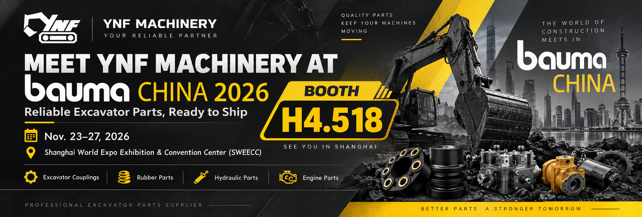 YNF Machinery bauma China 20261