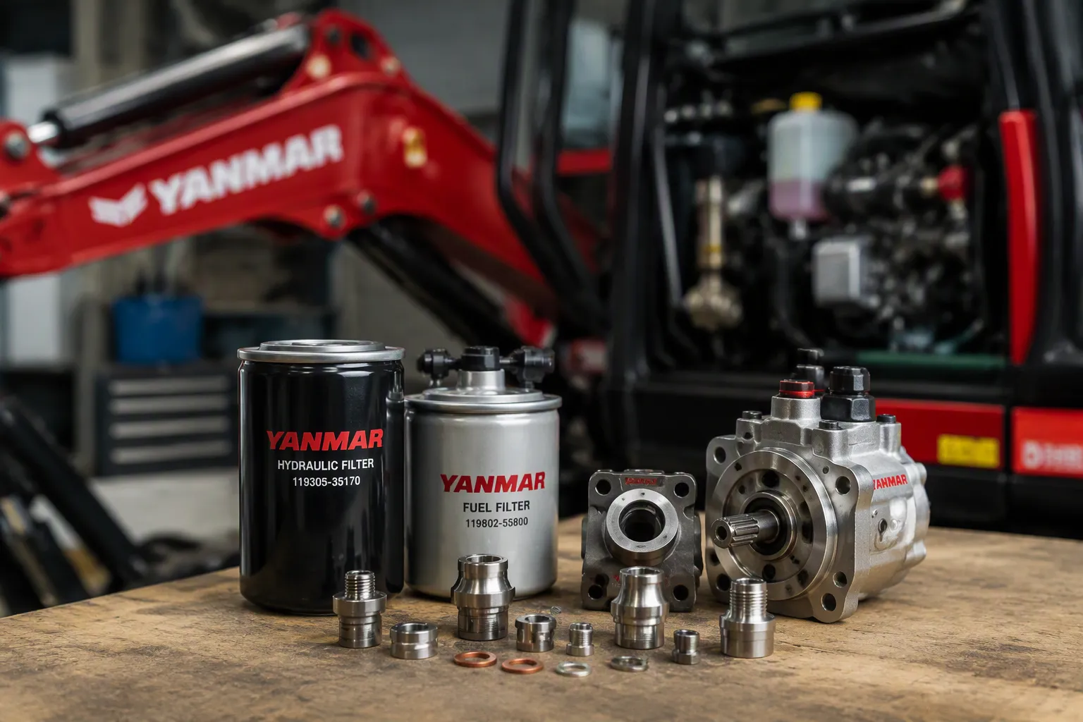 Genuine Yanmar Excavator Parts: What They Are and Why They Matter