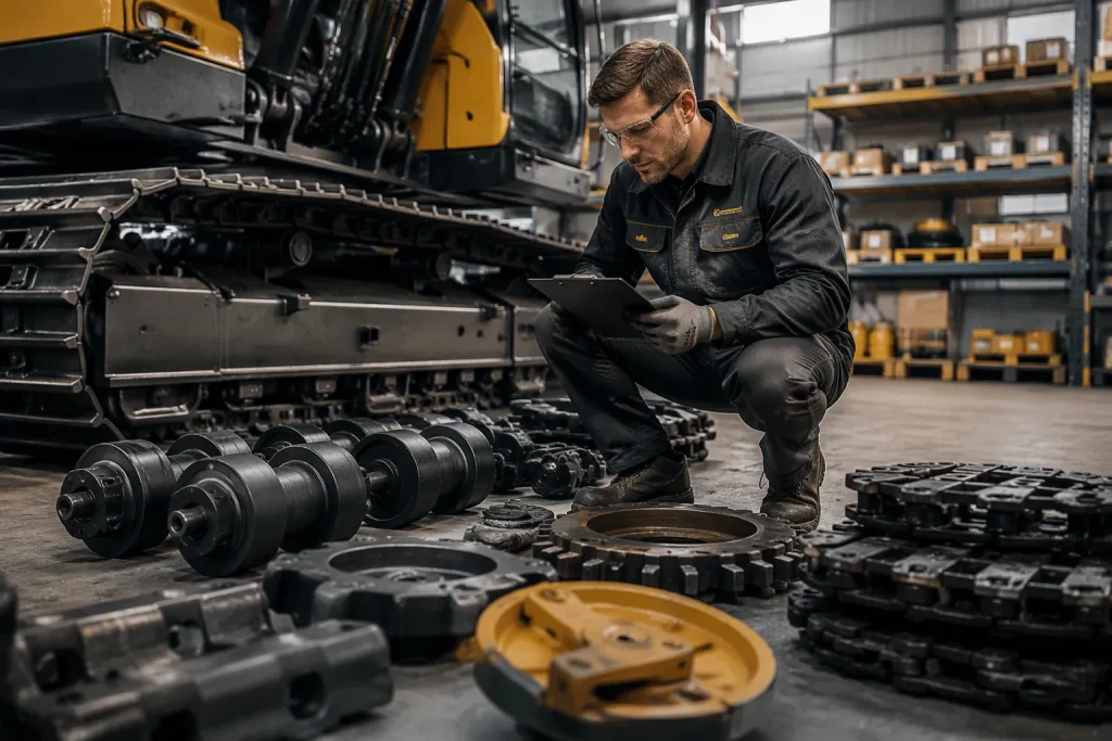 如何通过批发挖掘机底盘配件降低运营成本