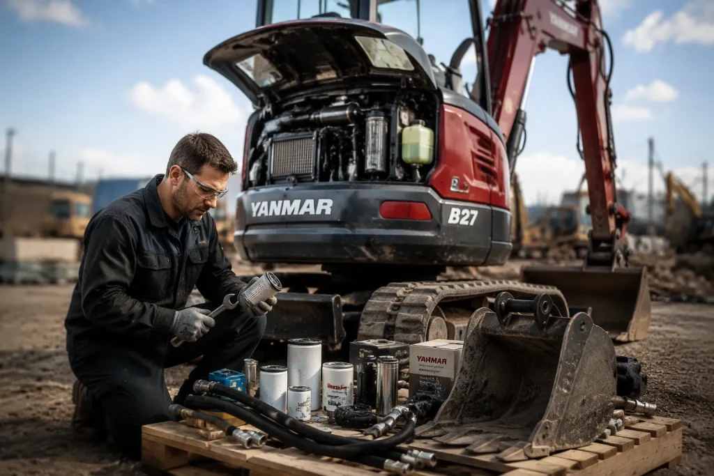 Yanmar B27 Excavator Parts Your Guide to Getting It Right