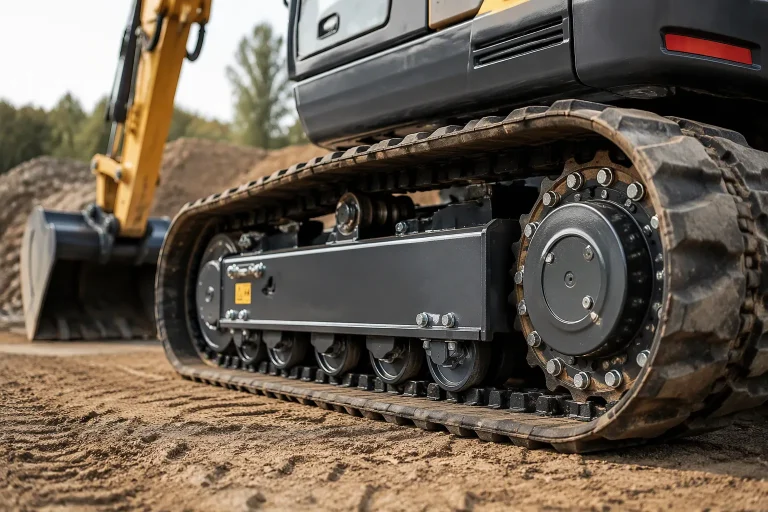 A Guide to Mini Excavator Undercarriage Parts and What They Do
