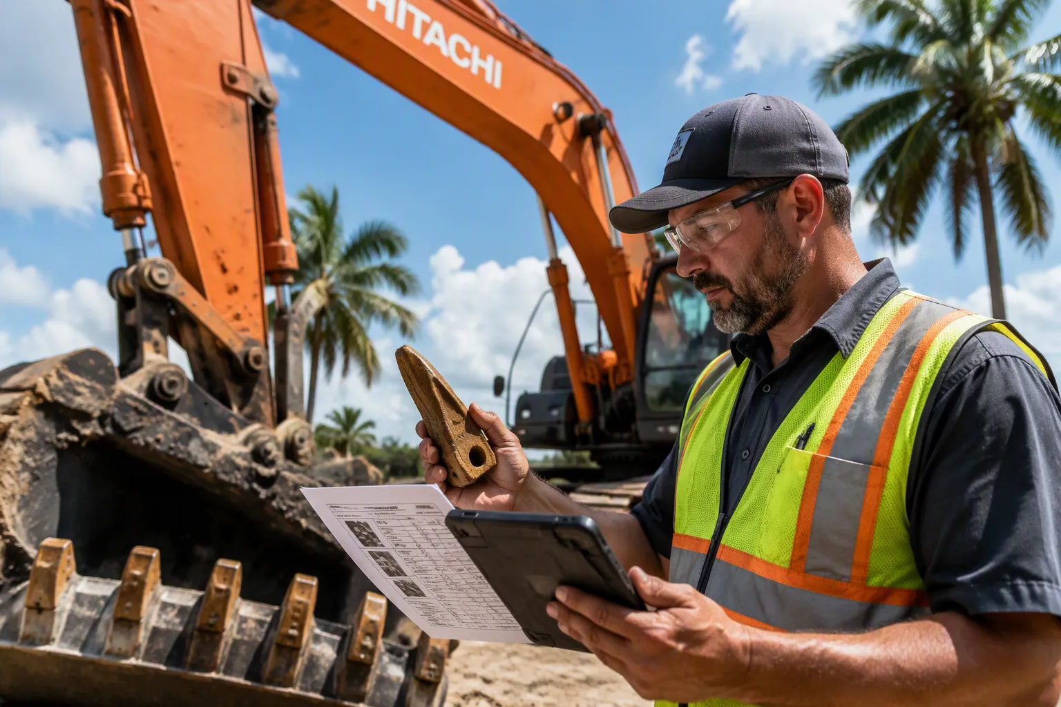 Tips for Checking Hitachi Excavator Parts Fitment Before You Buy in Florida