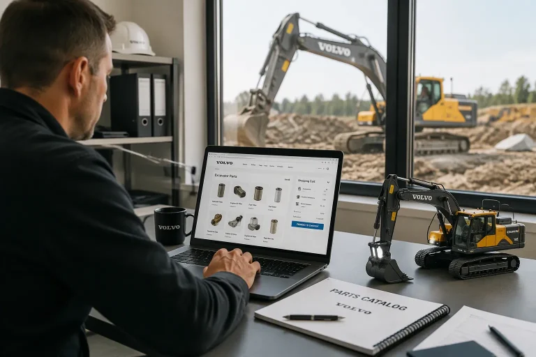 How to Order Volvo Excavator Parts Online in the Philippines