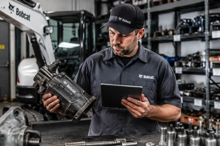 How to Cross-Check Used Bobcat Excavator Parts by Model and Serial Number