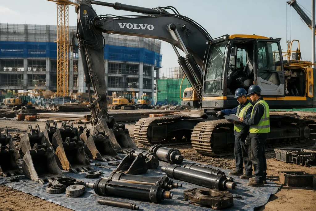 Volvo Excavator Parts Korea What You Need to Know